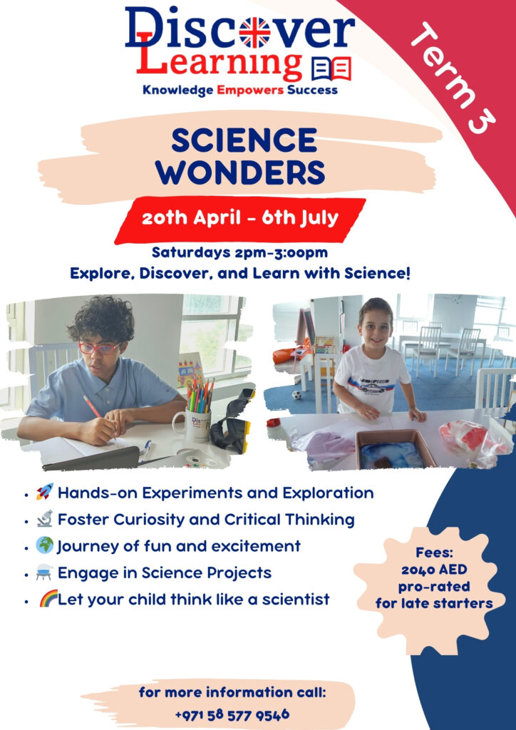 Science Classes Term 3 Discover Learning Tutors