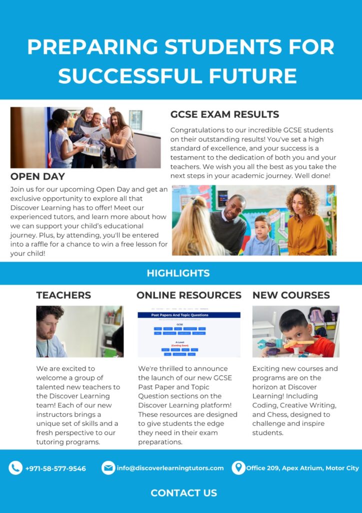 Discover Learning Newsletter 2