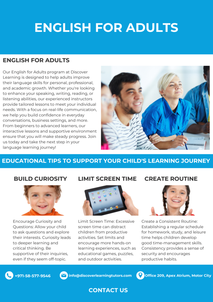 Discover Learning November Newsletter 2